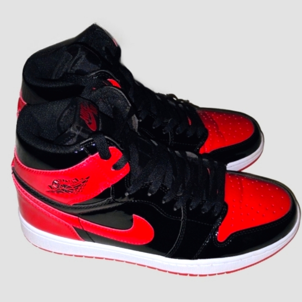 Nike Air Jordan 1 Retro High OG 'Patent Bred' Men's 8.5